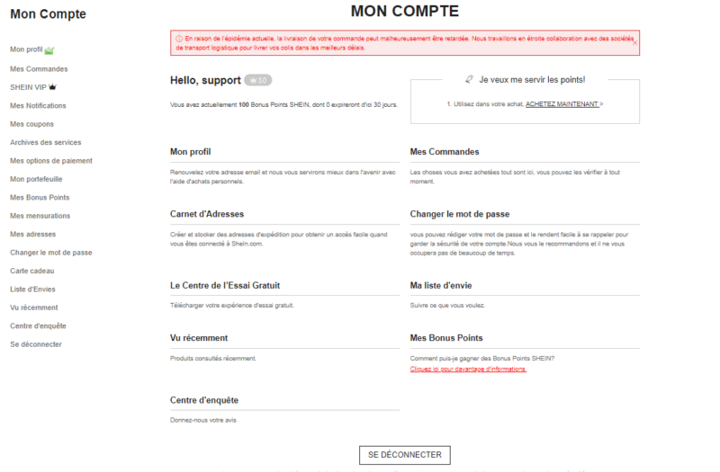 Se Connecter A Mon Compte Shein Comment créer son compte SHEIN ? - Quels-sont.fr