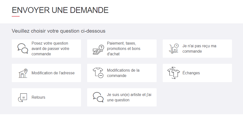 Comment contacter le service client Redbubble ? Quelssont.fr