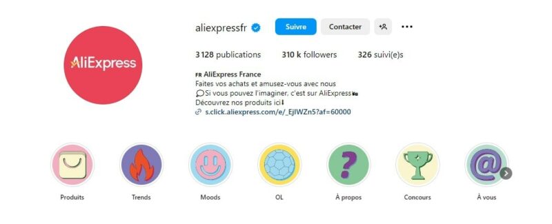 Comment contacter Aliexpress via les réseaux sociaux