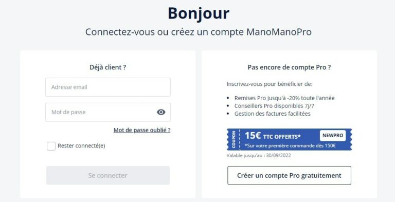 Manomanopro Mon Compte