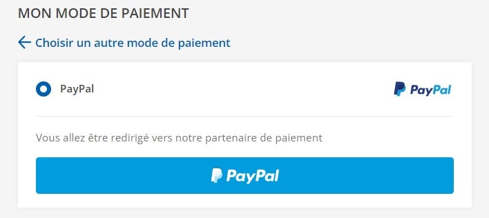 paiement paypal Darty