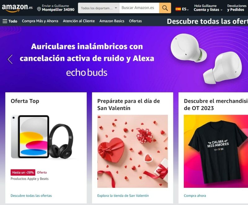 Acheter sur Amazon Espagne